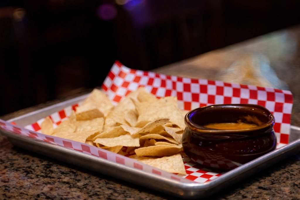 stats sports bar houston chips queso