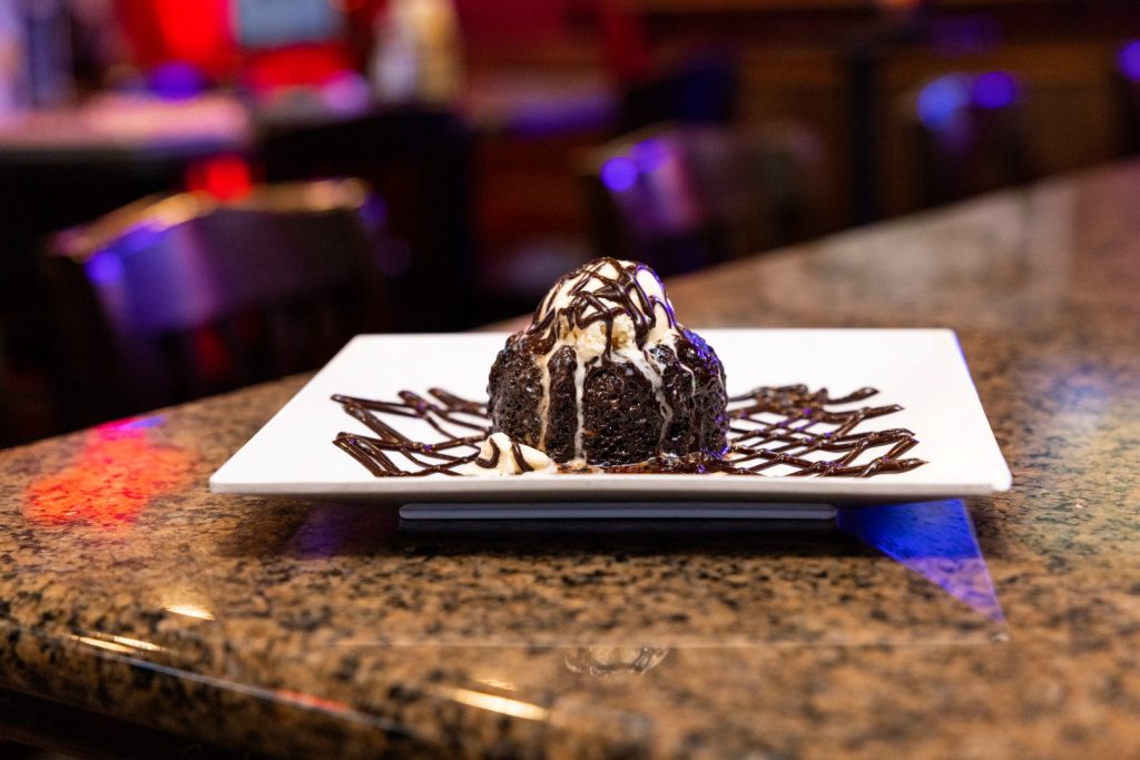 stats sports bar houston molten lava cake