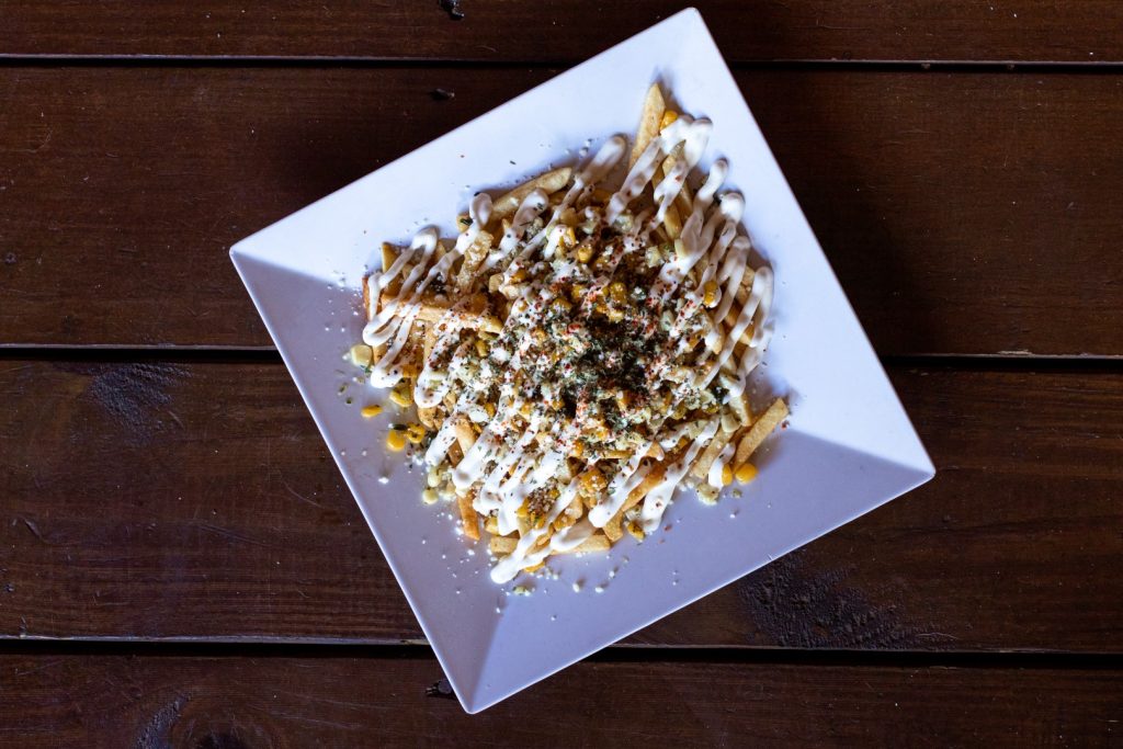 stats sports bar houston street corn fries