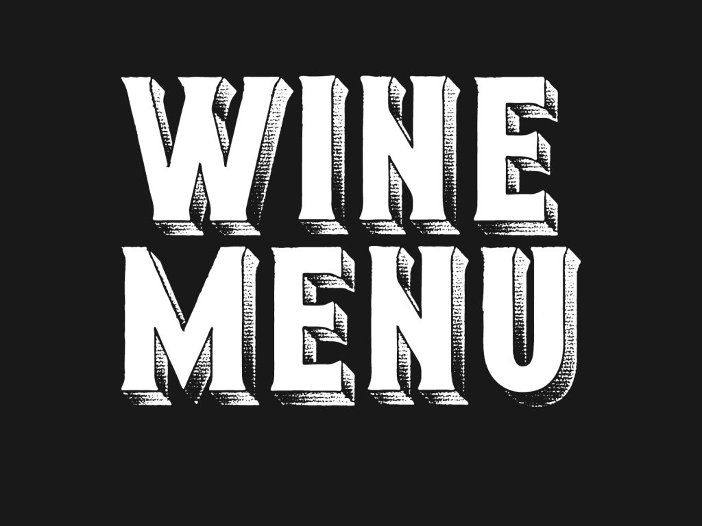 wine menu